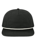 Wilson - Five-Panel Rope Cap with Print