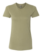 Women's Custom Cotton Crew Neck Tee