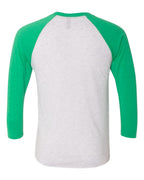 Unisex Customized 3/4 Sleeve Two-Tone Baseball Tee