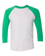 Unisex Customized 3/4 Sleeve Two-Tone Baseball Tee