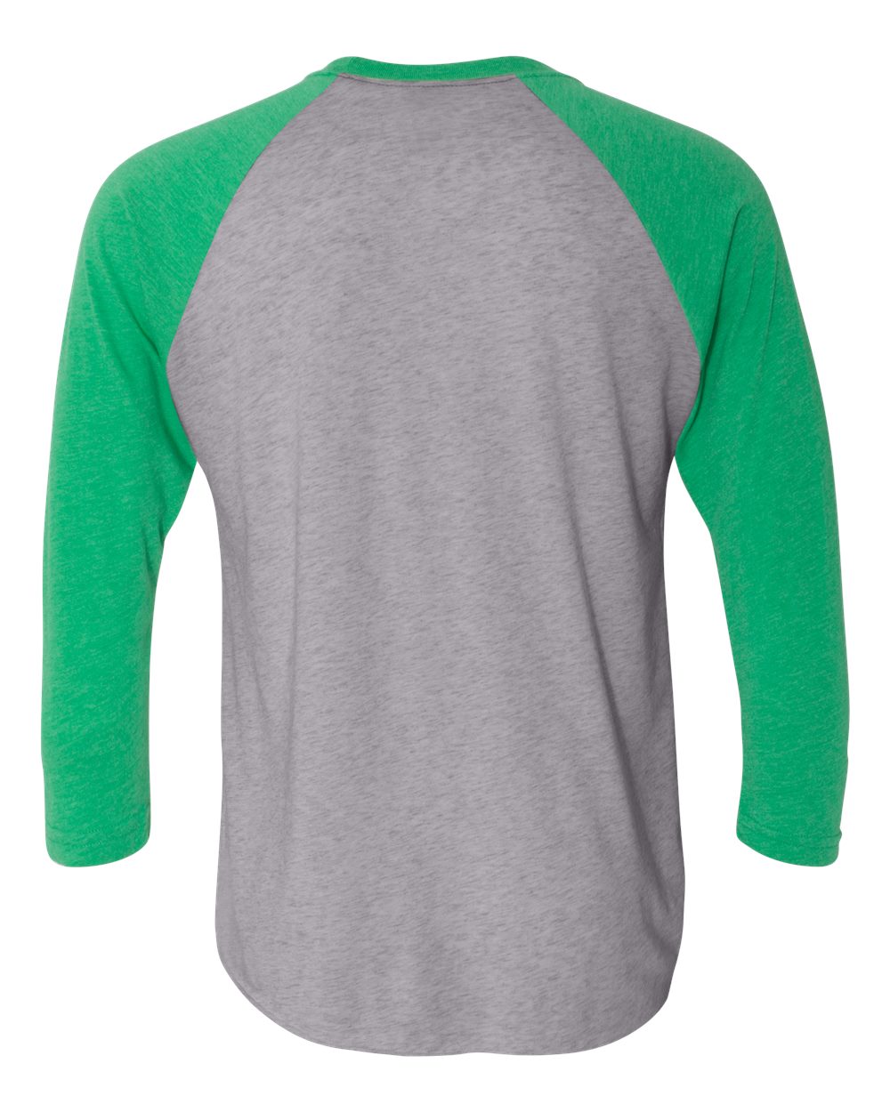 Unisex Customized 3/4 Sleeve Two-Tone Baseball Tee