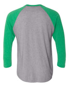 Unisex Customized 3/4 Sleeve Two-Tone Baseball Tee