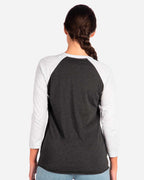 Unisex Customized 3/4 Sleeve Two-Tone Baseball Tee