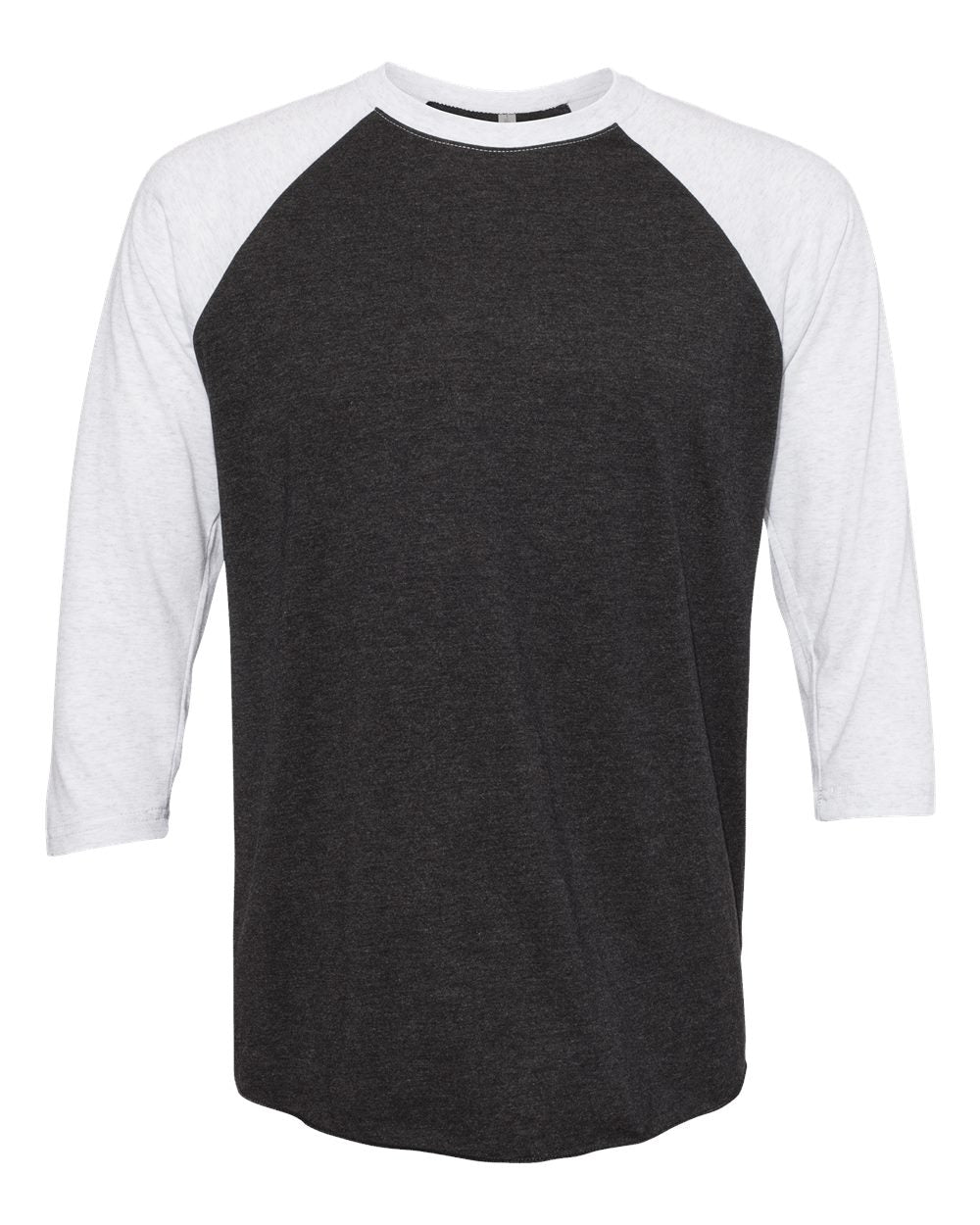Unisex Customized 3/4 Sleeve Two-Tone Baseball Tee