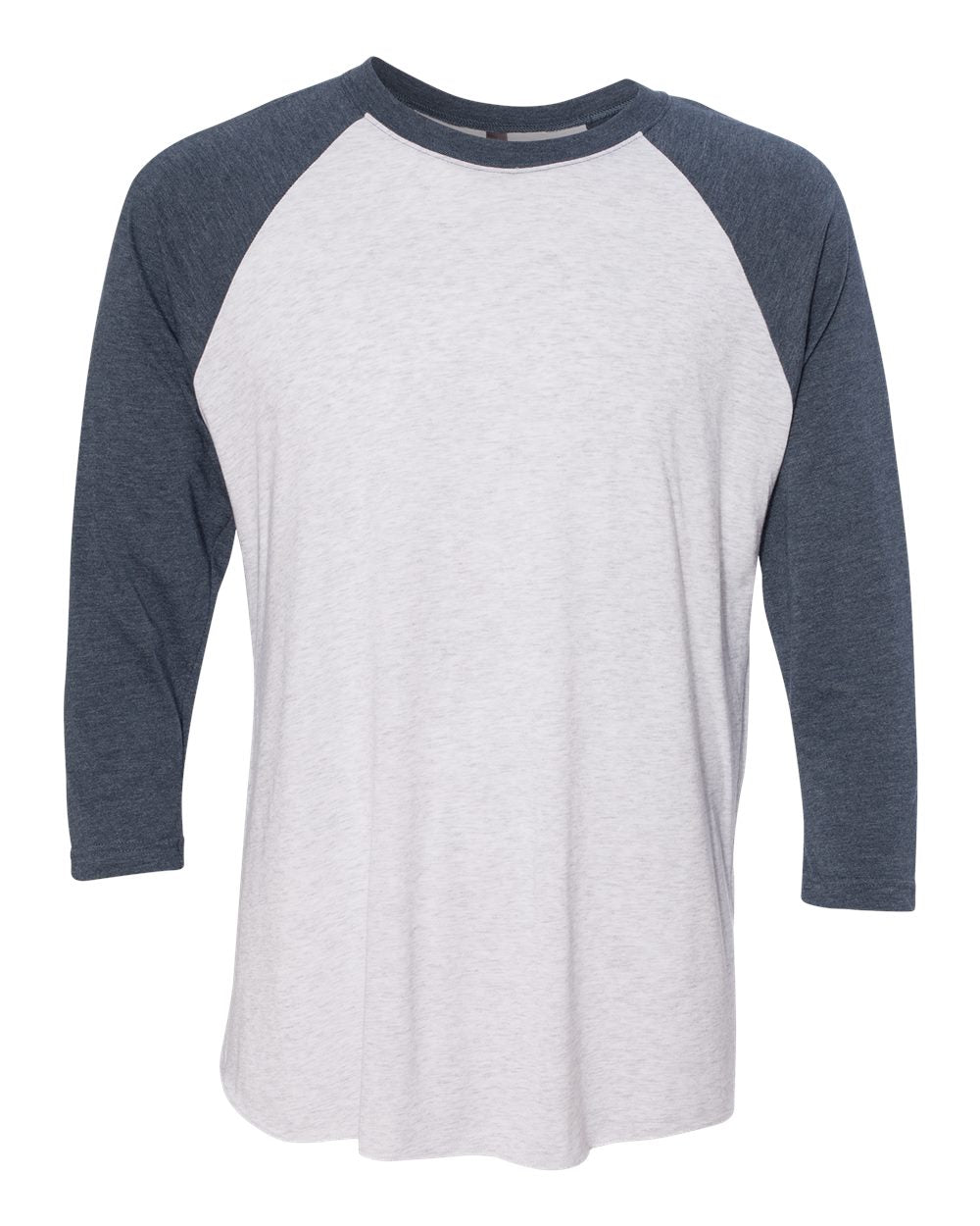 Unisex Customized 3/4 Sleeve Two-Tone Baseball Tee