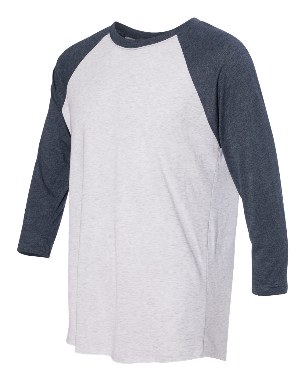 Unisex Customized 3/4 Sleeve Two-Tone Baseball Tee
