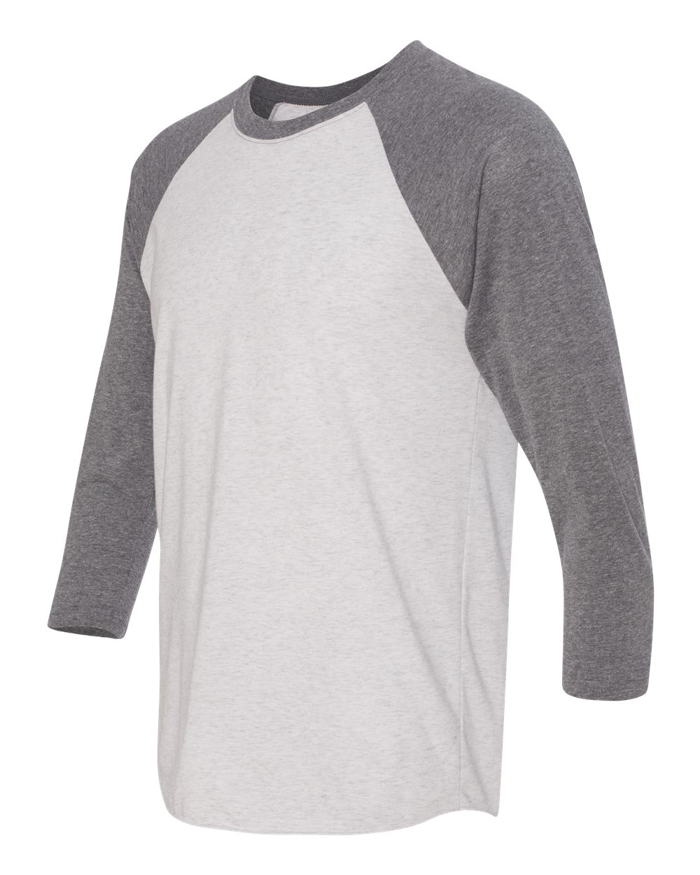 Unisex Customized 3/4 Sleeve Two-Tone Baseball Tee