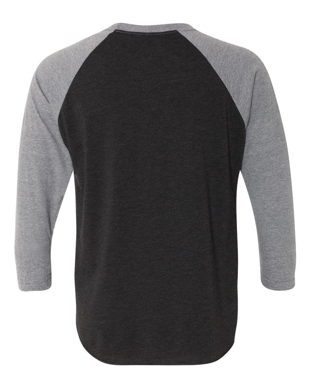 Unisex Customized 3/4 Sleeve Two-Tone Baseball Tee