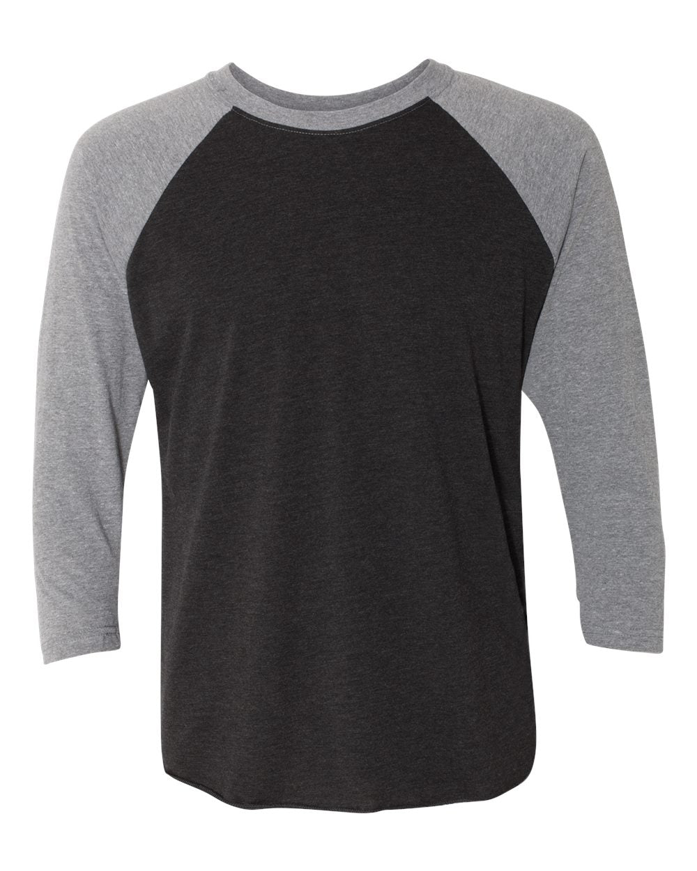 Unisex Customized 3/4 Sleeve Two-Tone Baseball Tee
