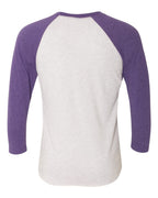 Unisex Customized 3/4 Sleeve Two-Tone Baseball Tee