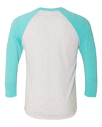 Unisex Customized 3/4 Sleeve Two-Tone Baseball Tee