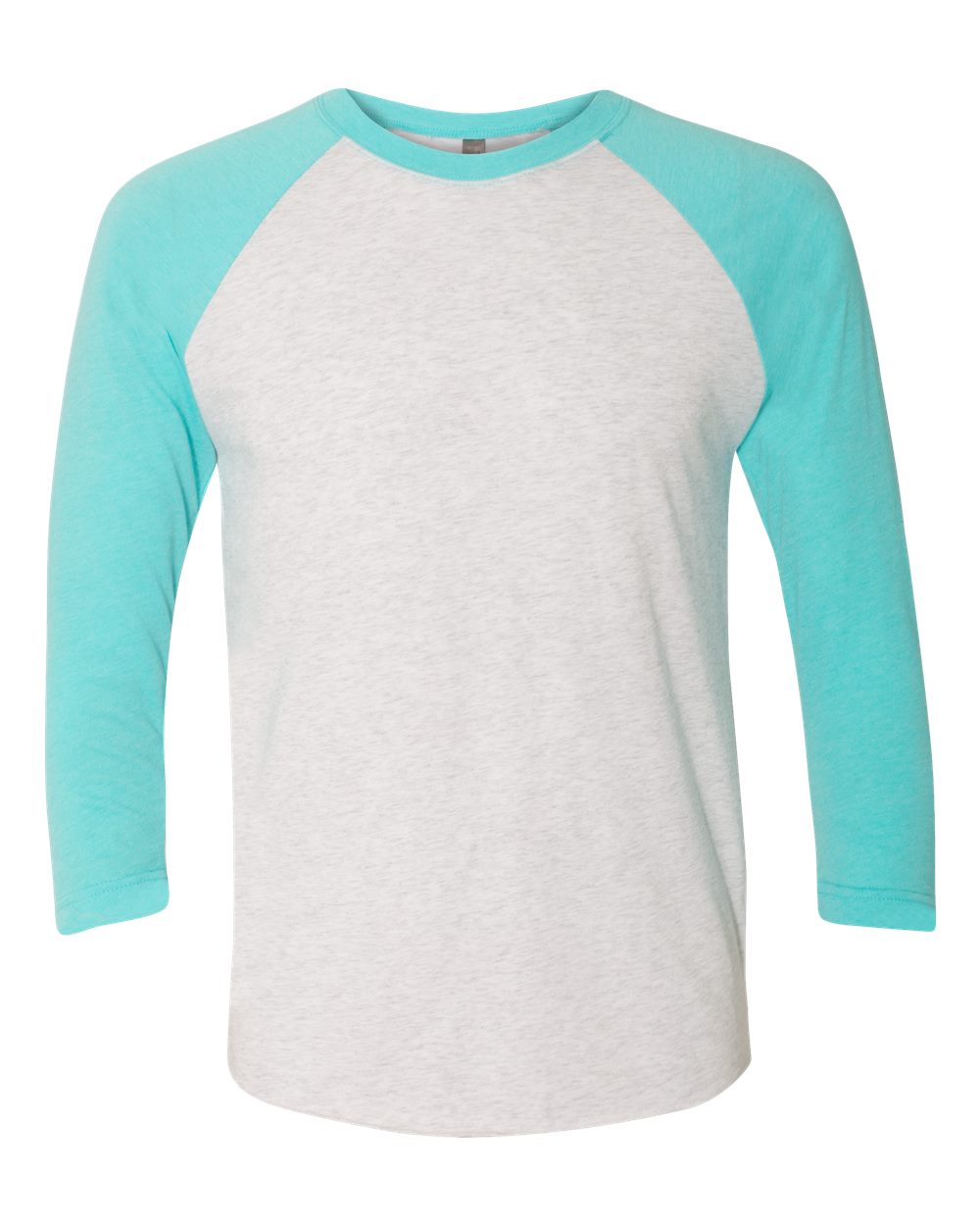Unisex Customized 3/4 Sleeve Two-Tone Baseball Tee