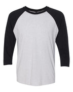 Unisex Customized 3/4 Sleeve Two-Tone Baseball Tee