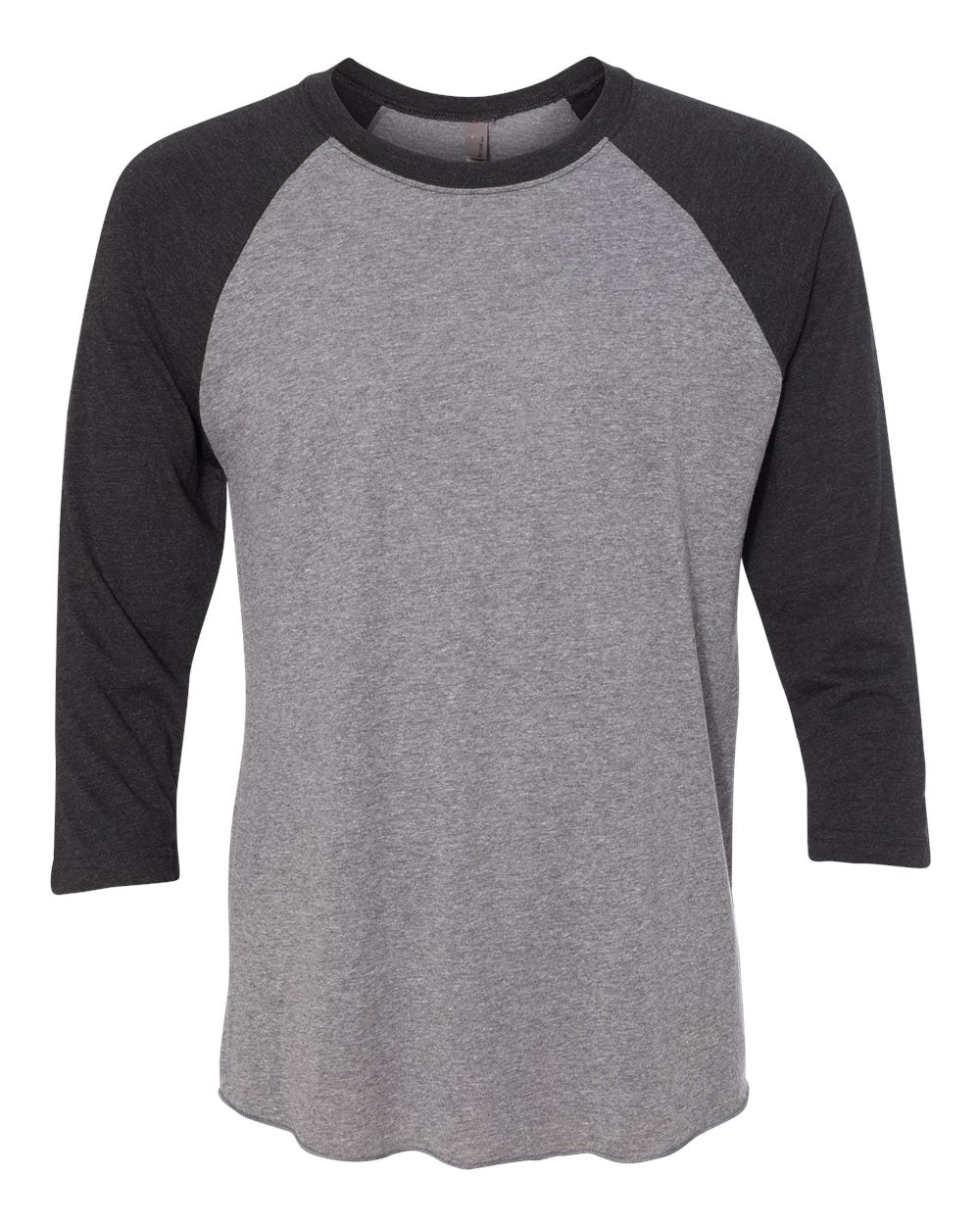 Unisex Customized 3/4 Sleeve Two-Tone Baseball Tee