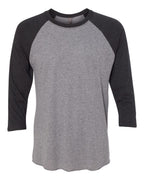 Unisex Customized 3/4 Sleeve Two-Tone Baseball Tee