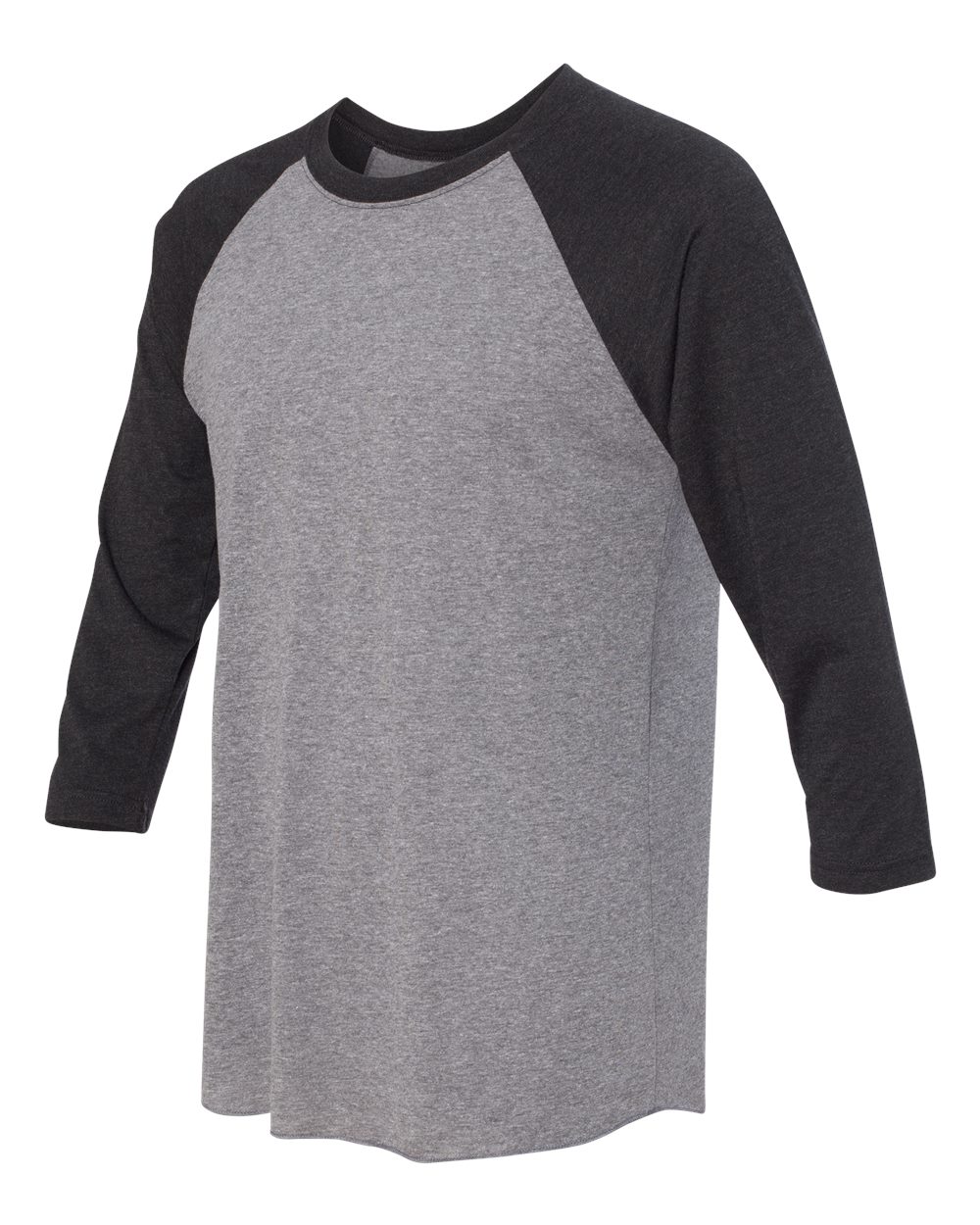 Unisex Customized 3/4 Sleeve Two-Tone Baseball Tee