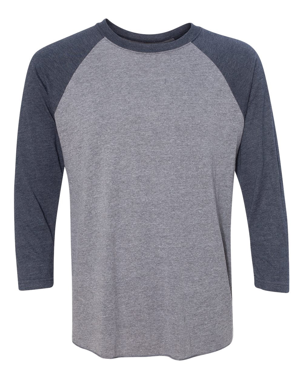 Unisex Customized 3/4 Sleeve Two-Tone Baseball Tee