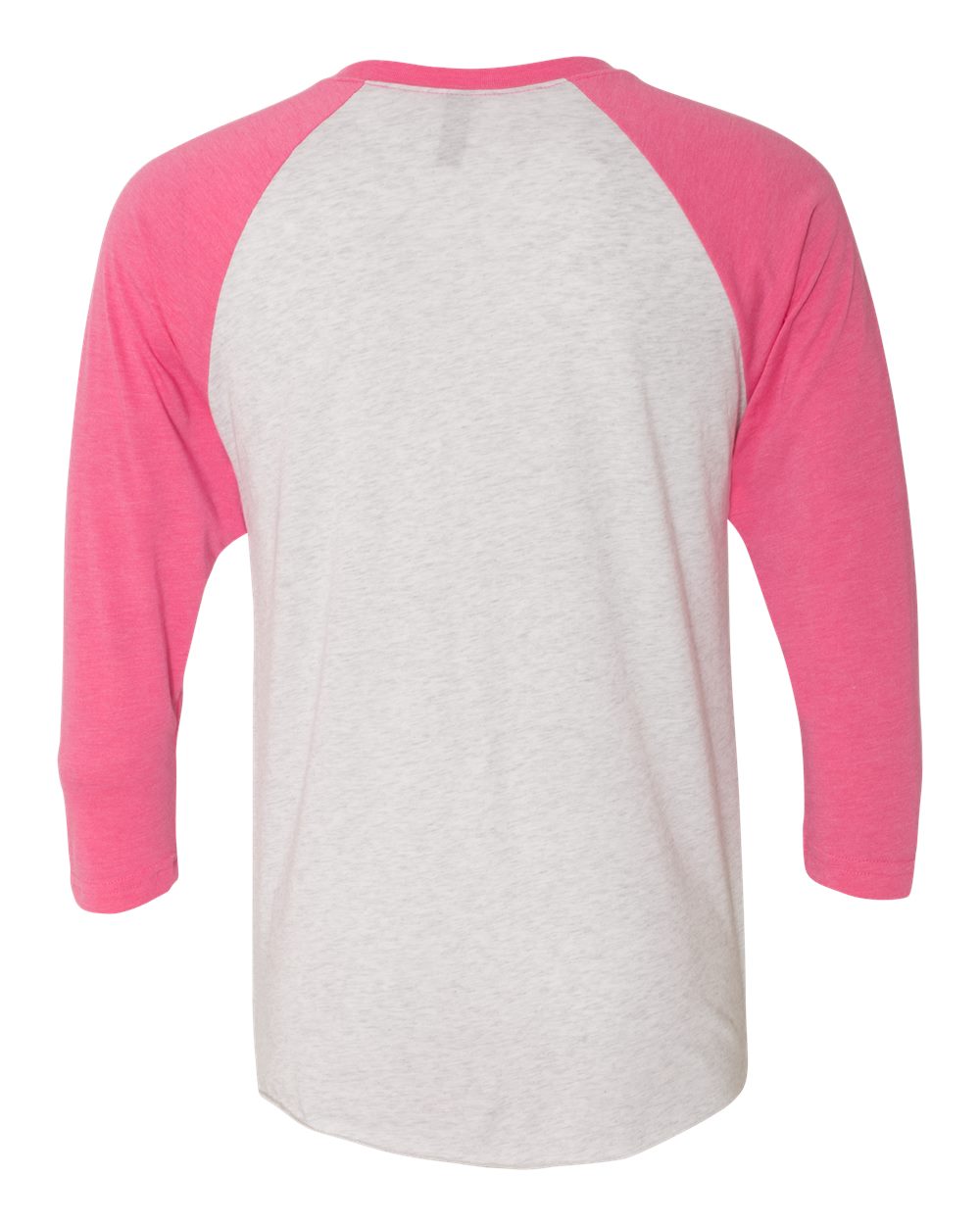 Unisex Customized 3/4 Sleeve Two-Tone Baseball Tee