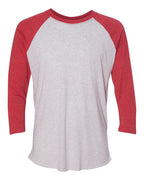 Unisex Customized 3/4 Sleeve Two-Tone Baseball Tee