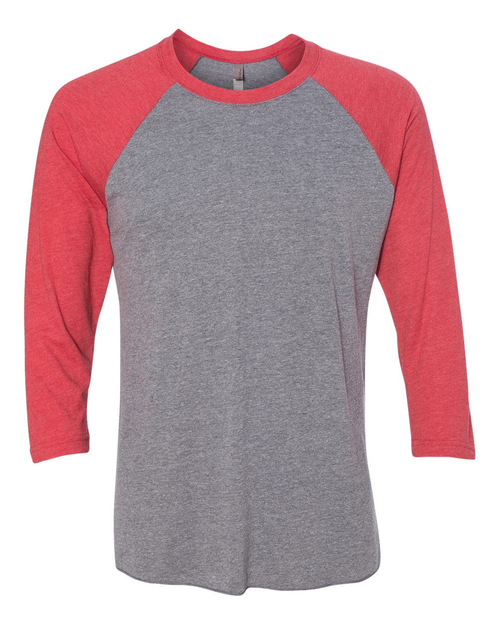 Unisex Customized 3/4 Sleeve Two-Tone Baseball Tee