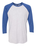 Unisex Customized 3/4 Sleeve Two-Tone Baseball Tee