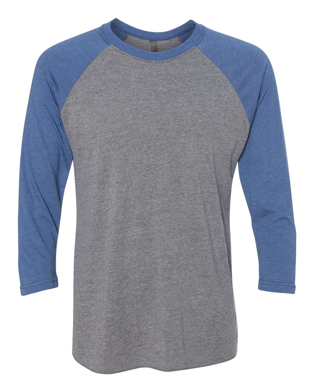 Unisex Customized 3/4 Sleeve Two-Tone Baseball Tee
