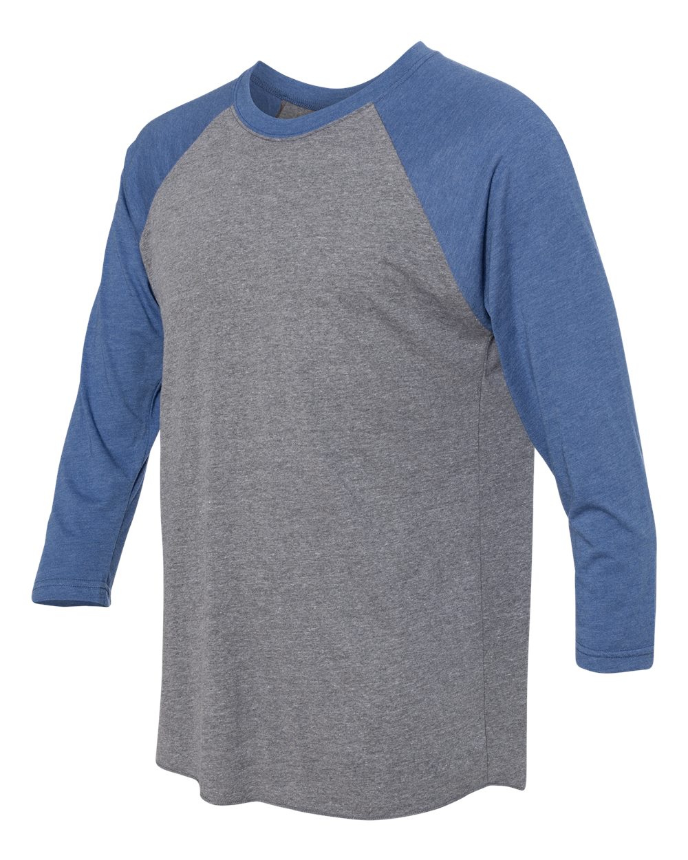 Unisex Customized 3/4 Sleeve Two-Tone Baseball Tee